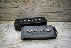 Blue Moonlight P-90 Pickup Alnico 2 Black cover