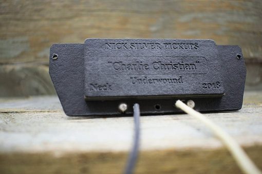 Charlie Christian Underwound engraved bottom plate with Alnico 5 magnets