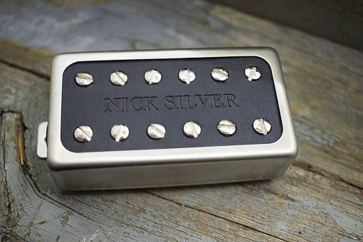 Warrior Humbucker pickup with VOS unplated cover