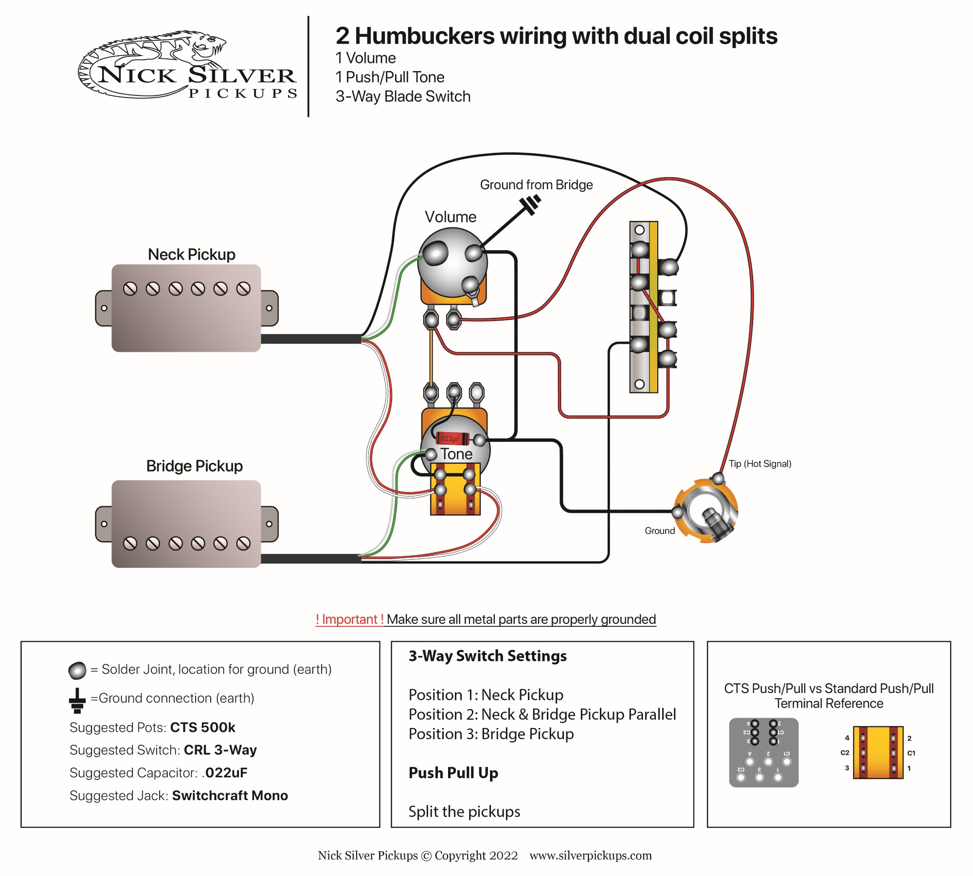 Mini Humbucker Wiring Diagram Mini Humbucker Wiring Diagram