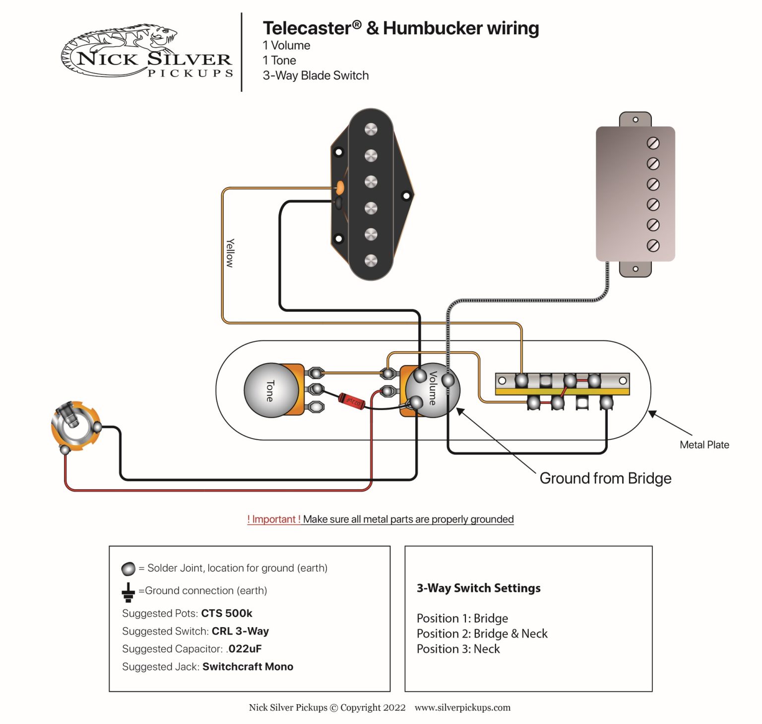 wiring-diagram-for-telecaster-with-humbucker-wiring-flow-schema